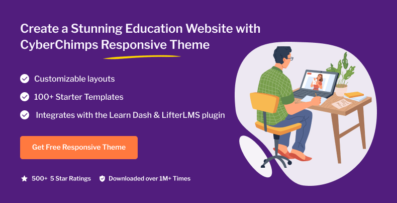 Create a stunning education website with CyberChimps Responsive Theme